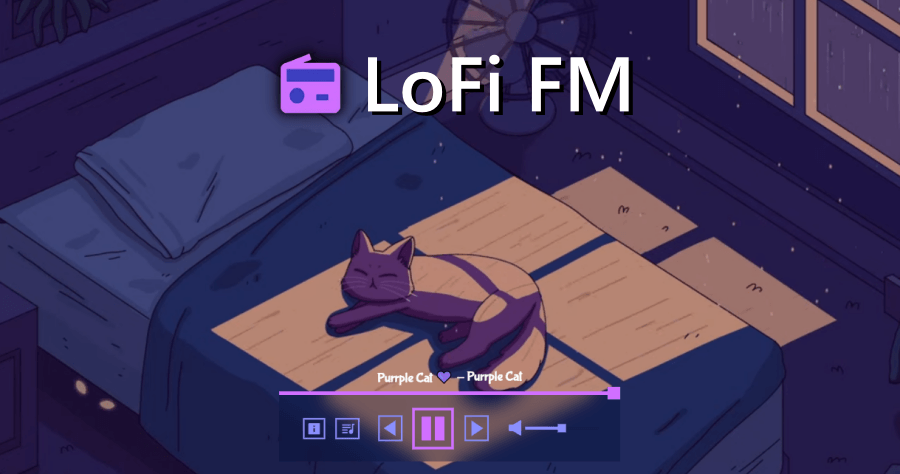 LoFi FM 首款可存放 YT 影片的線上音樂播放器，完全免費且乾淨無廣告！