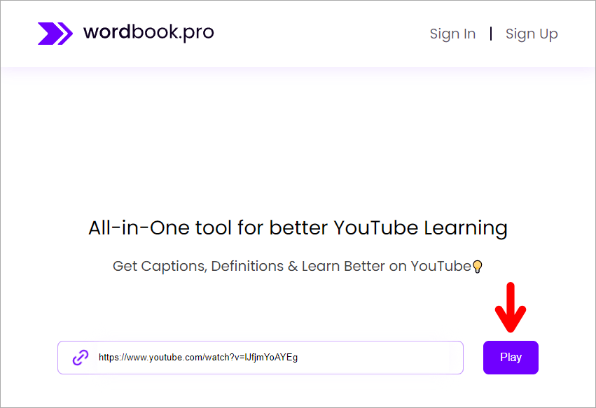 Wordbook 最佳 YouTube 學英文工具，單字解釋輕鬆查還可加入字典收藏！