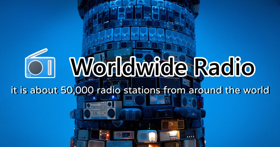 Worldwide Radio 最方便的全球電台收音機外掛，超過 50,000 個廣播電台任你聽！