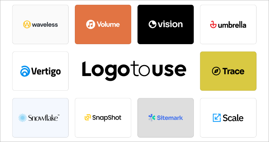 Logo To Use 超優質的 Logo 設計素材網，可免費做個人及商業用途！
