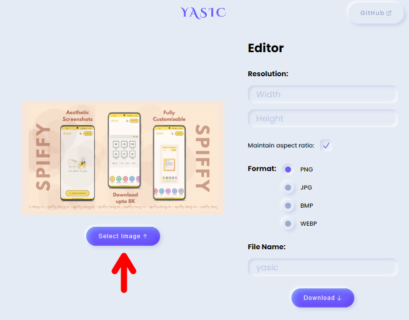 YASIC 超方便的線上圖片格式轉換器，100%免費還能調整尺寸！