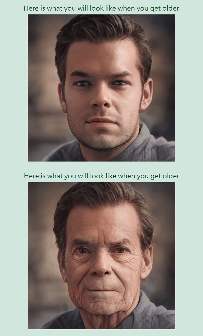 AgeProgression 有趣的線上 AI 從年輕到老 GIF 產生器，一起看看你年老的樣子吧！