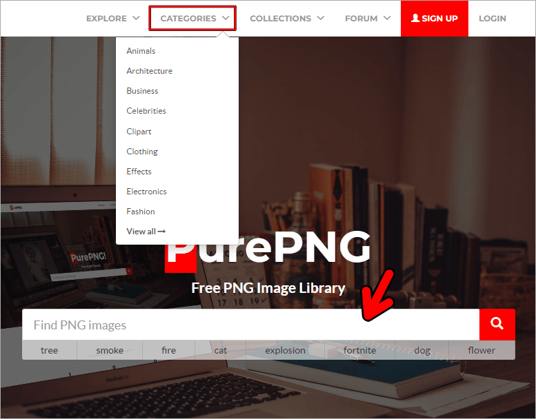 PurePNG 免費線上透明去背圖庫，超過 30,000 張透明圖片素材讓你下載！