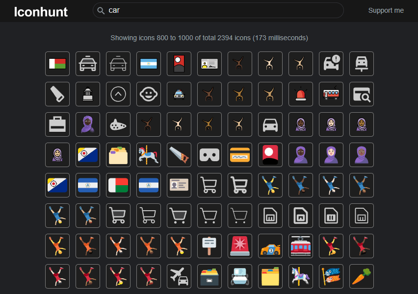 Iconhunt 超方便的線上 icon 搜尋引擎，超過 15 萬個開源 SVG 圖標任你免費下載！