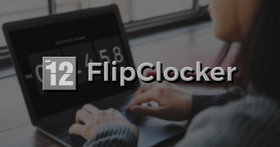 FlipClocker 超有質感的線上時鐘工具，讓你上班休息時讓螢幕一秒變時尚！