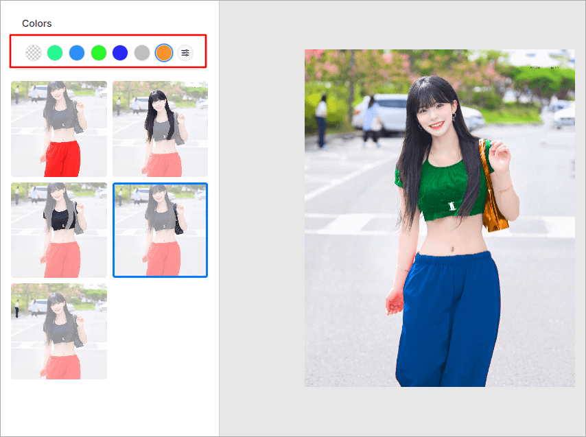Image Recolor 設計師必備從新上色工具，一鍵更改照片物件顏色讓照片更具吸引力！