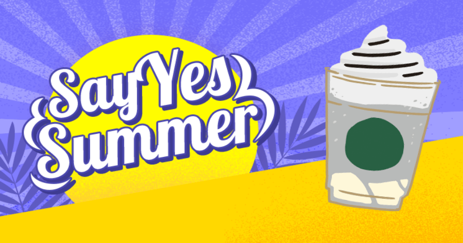 星巴克 Say Yes Summer 數位體驗連 19 天買一送一！5/22～6/9 讓你享受夏日好滋味！