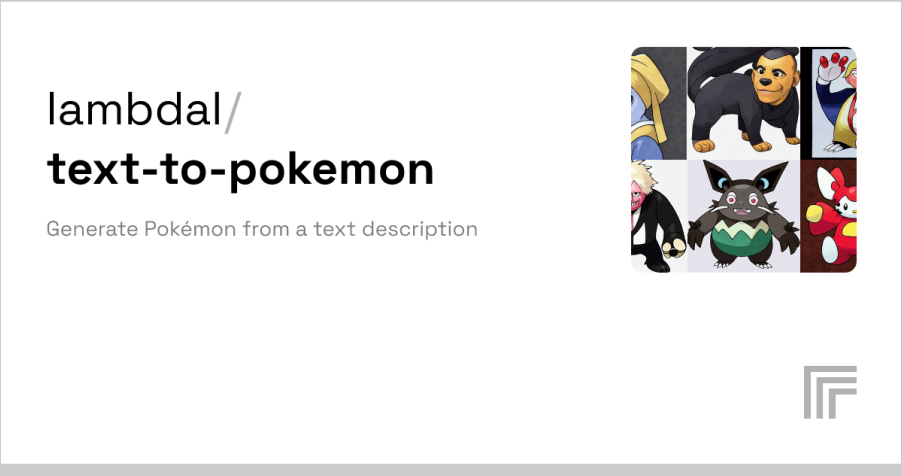 Text to Pokemon 線上文字寶可夢產生器，透過 AI 創造出專屬你的寶可夢！