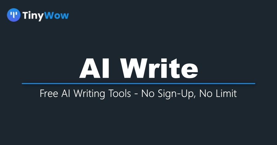 AI Write 免費線上自動寫文章神器，超過 30 種工具讓你秒變寫作大師！