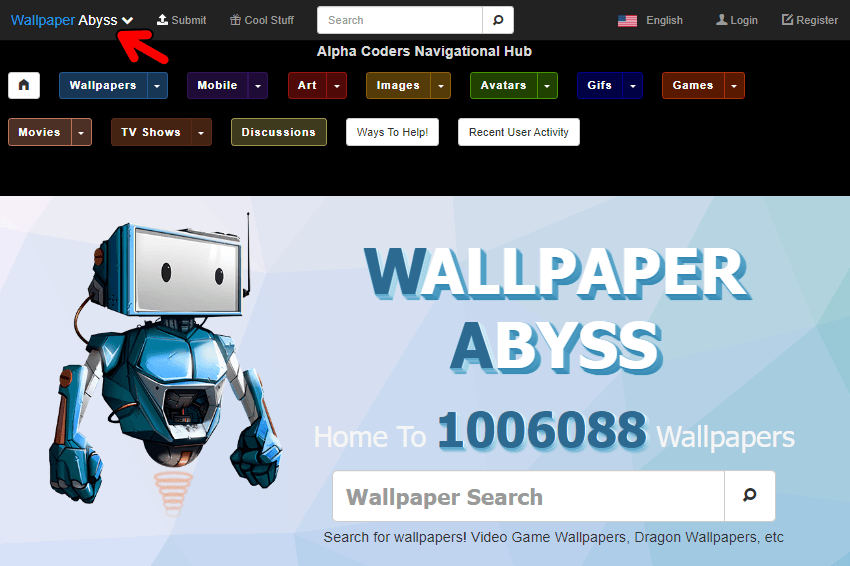 Wallpaper Abyss 超過 100 萬款高品質免費桌布圖庫，想要什麼風格的桌面一次滿足你！