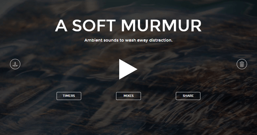 A Soft Murmur 適合上班的白噪音網站，幫你提升工作效率讓你早下班！