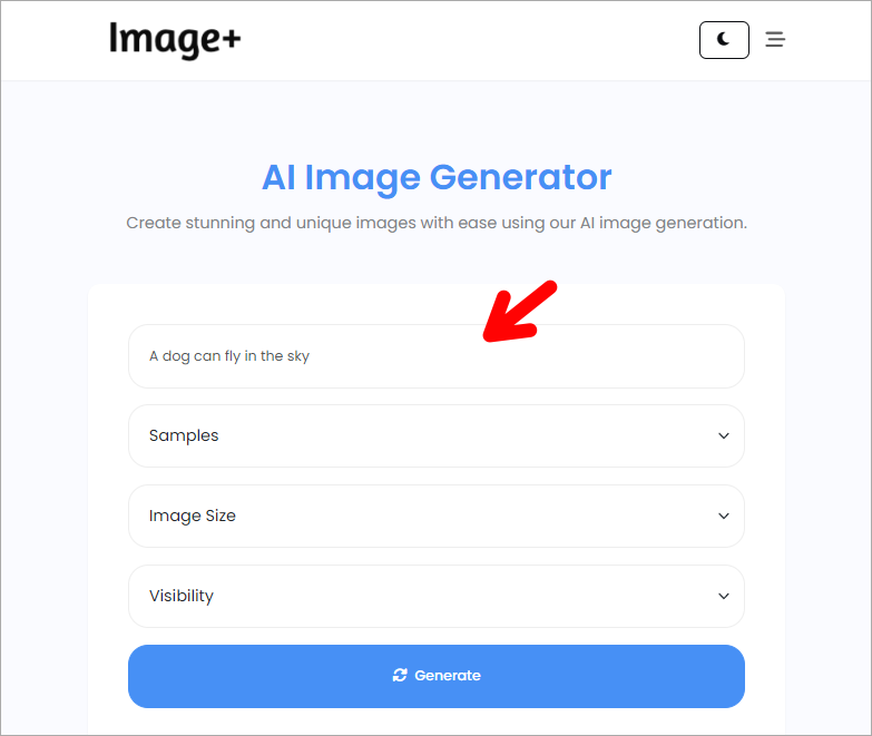 Image+ 免費線上 AI 高品質圖片產生器，打造獨一無二的圖片就是這麼簡單！