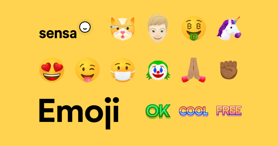 Sensa Emoji 免費線上開源 Emoji 下載網，超過 300 個高品質表情符號直接一次打包！