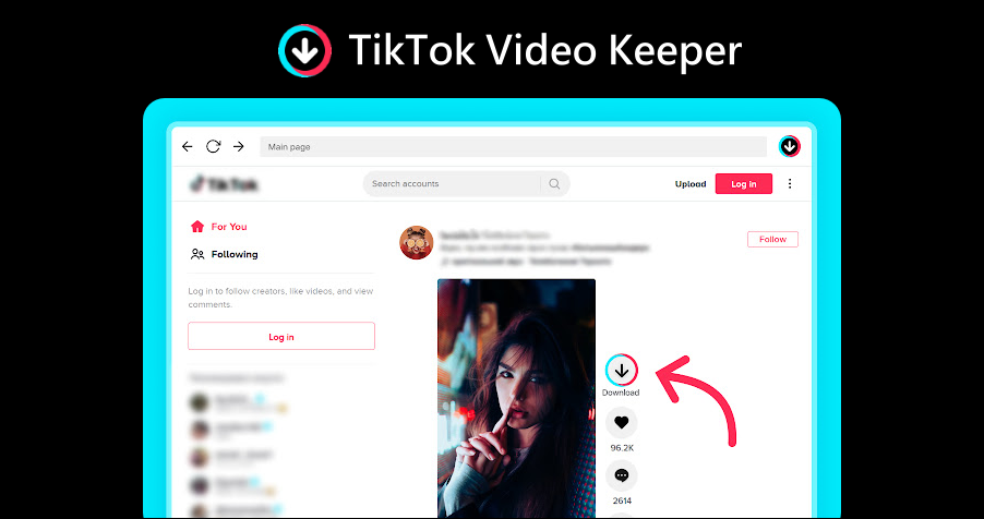 TikTok Video Keeper 最新抖音下載新法寶，完全免費不用擔心有浮水印！