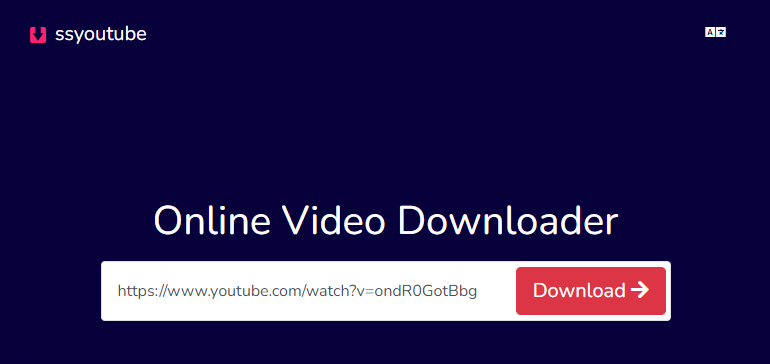 ssyoutube 一款免費又快速的 YouTube MP4 下載器，讓您隨時觀看喜愛的影片！