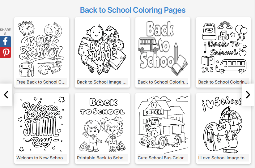 Coloring Pages Only 免費線上兒童著色網，支援圖片下載及線上著色功能！