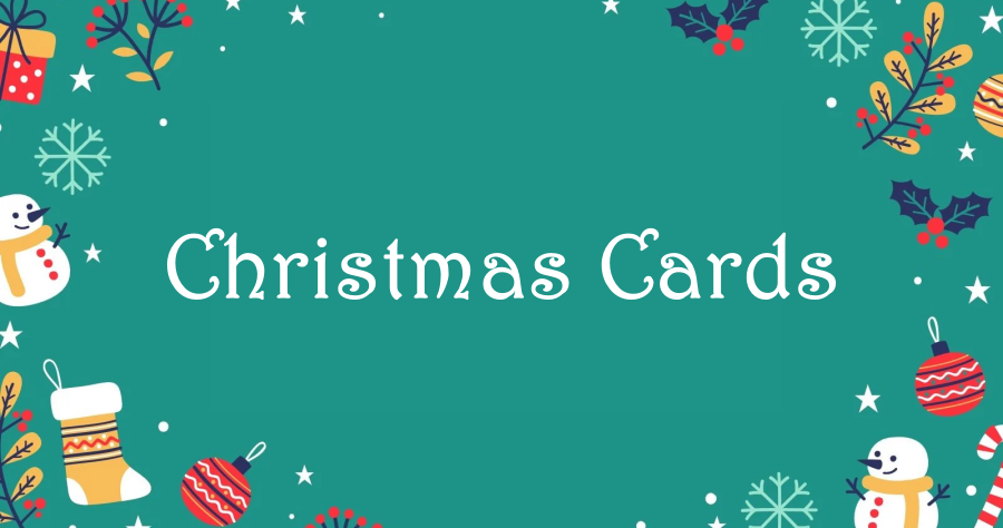 聖誕節卡片英文