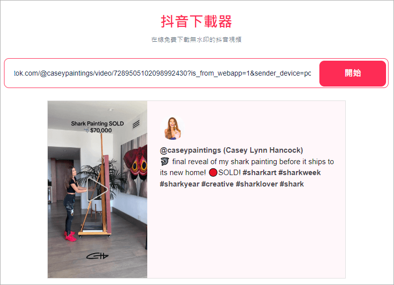 LOVETik 線上無廣告 TikTok 影片下載工具，完全免費並支援下載無浮水印！