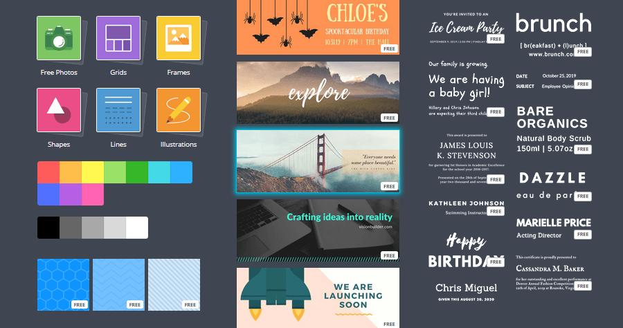 Canva 臉書封面照片產生器，友善工具快速上手