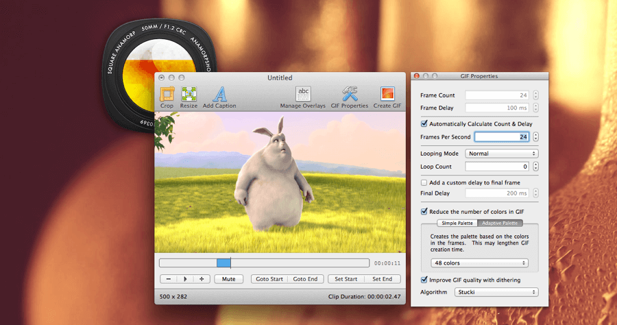 【Mac】 GIF Brewery 3 螢幕錄製 GIF 的簡單工具