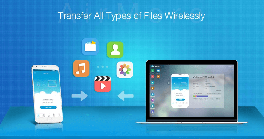 透過 AirMore 無線傳輸音樂到 iPhone，不需要 iTunes 與傳輸線也能輕鬆完成