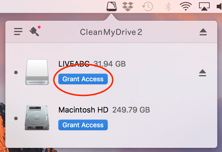 CleanMyDrive 2 Mac 硬碟清理 隨身碟清理