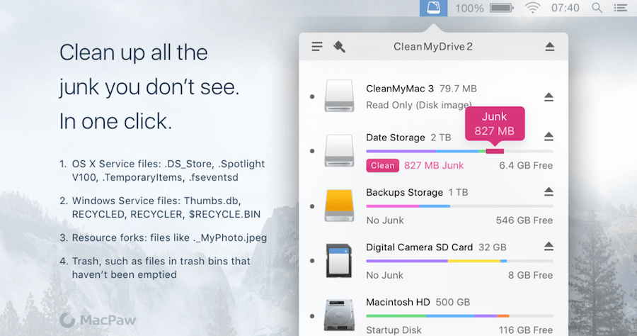 【Mac】 CleanMyDrive 2 清理 USB、記憶卡的隱藏垃圾檔案，讀取速度、儲存空間最大化！
