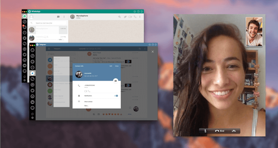 【Mac】 One Chat Lite 整合 22 款通訊軟體，FB、Skype、Wechat 等常見聊天軟體通通支援，不需要再開一大堆視窗！