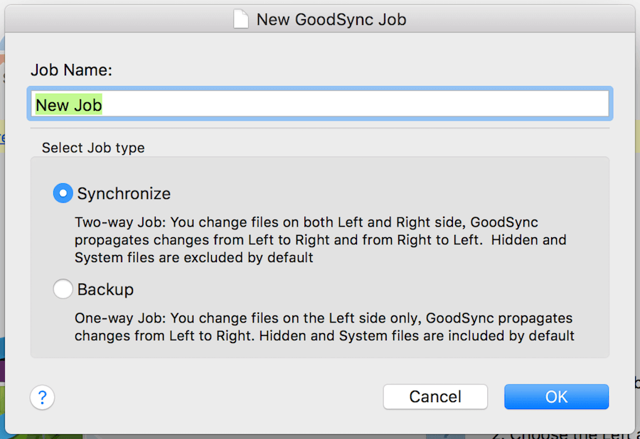 GoodSync Mac Windows 同步備份工具 