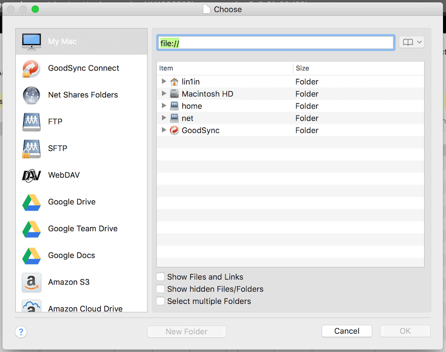 GoodSync Mac Windows 同步備份工具 