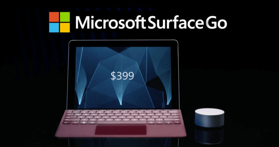 微軟推平價 Surface Go 迎戰 iPad，最便宜 399 美金就可擁有！