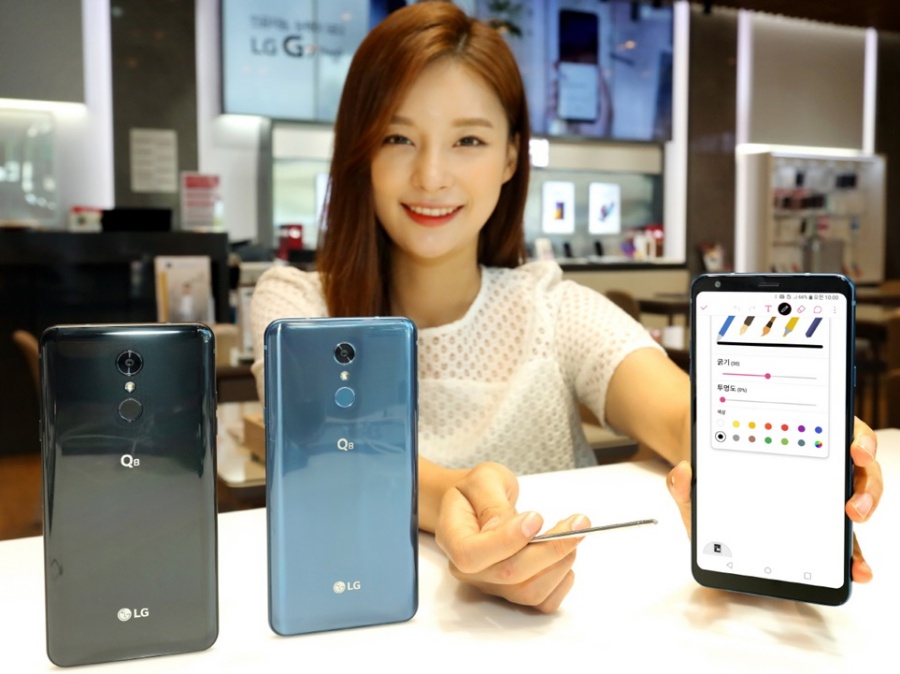 LG Q8（2018）正式發布 6.2 吋全面屏、HiFi 高音質，IP68 防水軍規等級！