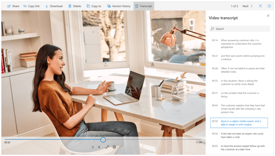 OneDrive AI 逐字稿，影片與音訊檔案自動轉換，最快今年底釋出！