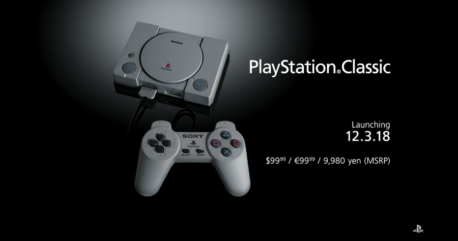 PlayStation Classic 迷你復刻版主機 12/3 在台開賣，Sony 這次要賣回憶！