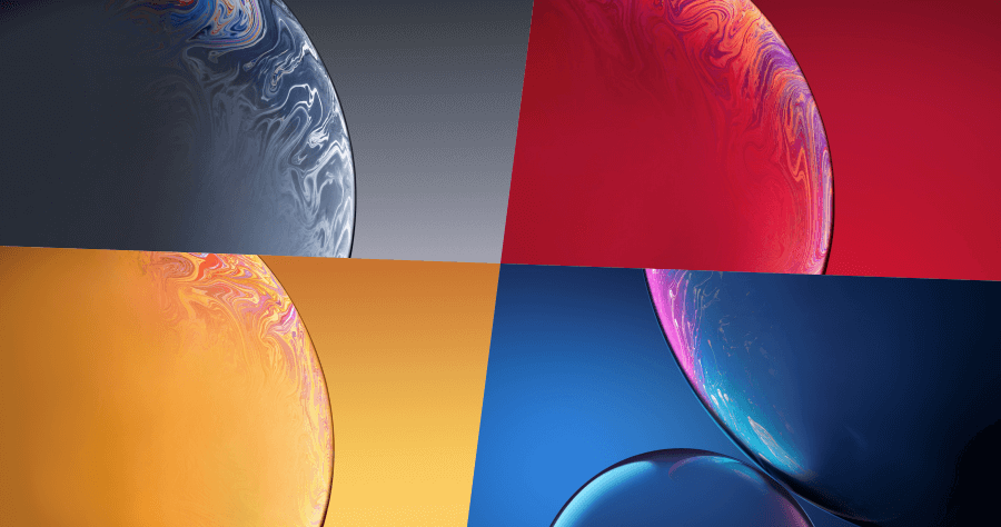 iPhone Xs/Xs Max、iPhone XR 12 款桌布下載，手機沒買到先過過乾癮～