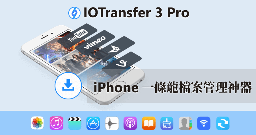 【限時免費】IOTransfer 3 Pro 功能全面進化，成為不能錯過的 iOS 管理工具