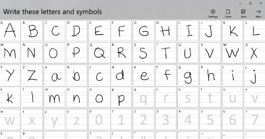 微軟推出 Font Maker 製作自己專屬 「手寫字型」