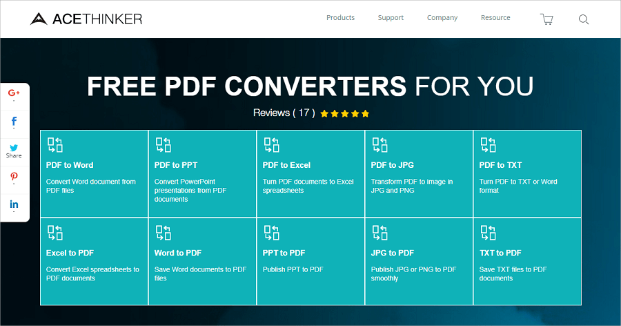 Acethinker PDF Converter Lite