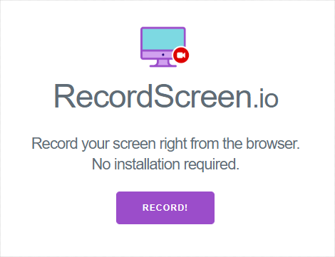 Recordscreen.io