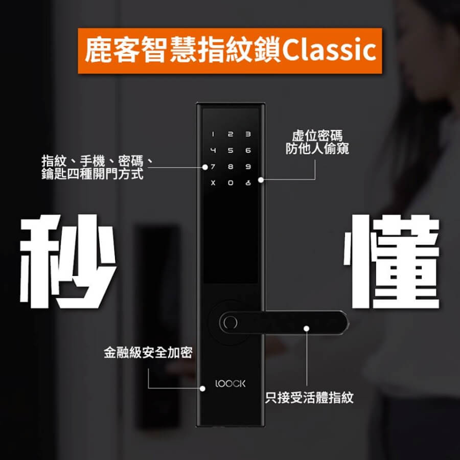 鹿客智能門鎖 Classic