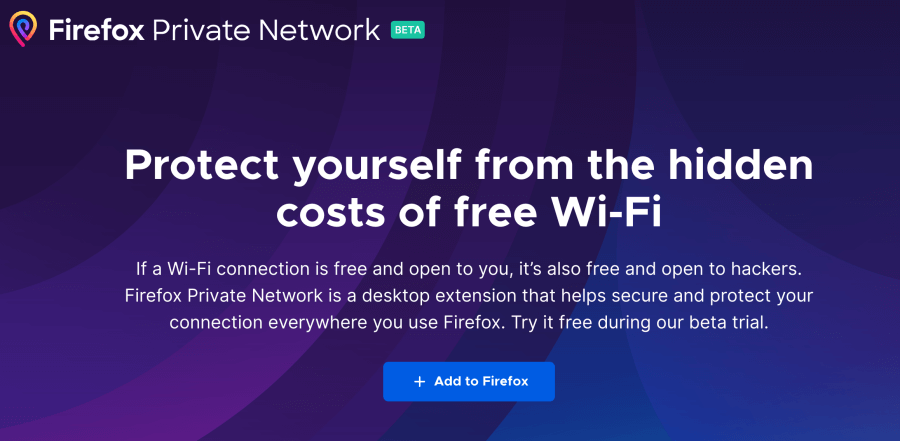 Firefox Private Network