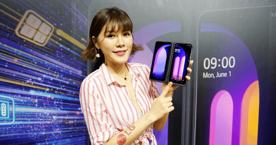 LG 5G 雙螢幕手機 V60 ThinQ 5G Dual Screen 動手玩，將於 6/1 開賣售價 33,900 元