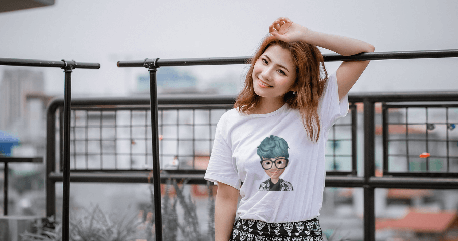 Mockup Mark 線上 T-Shirt 圖案合成，免費麻豆幫你展示衣服實穿效果
