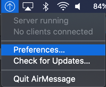 AirMessage