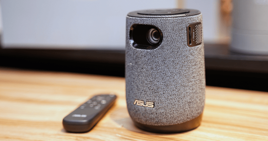 CES 2021 華碩發表 ASUS ZenBeam Latte 行動投影機，只需 3 公尺就能投射 120 吋大螢幕