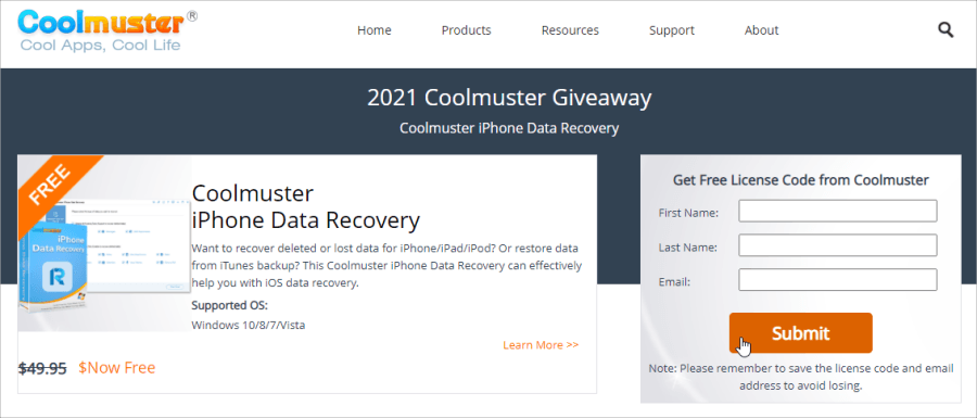 Coolmuster iPhone Data Recovery