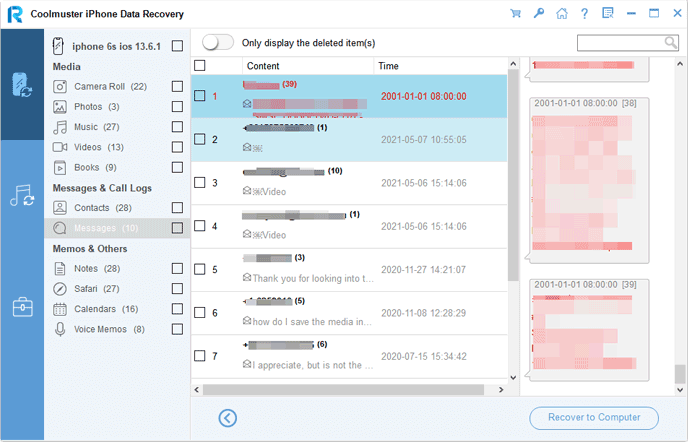 Coolmuster iPhone Data Recovery