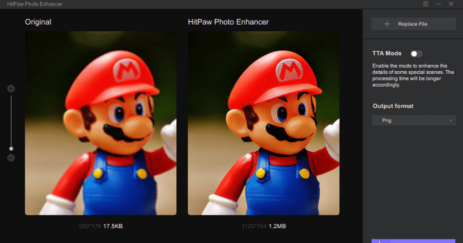 限時免費 HitPaw Photo Enhancer  照片無損放大，免上傳照片、無隱私問題