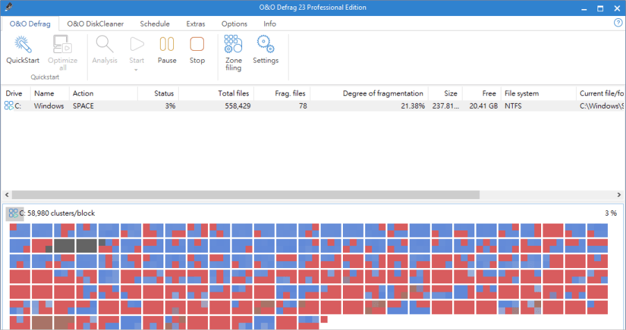 限時免費 O&O Defrag 25 Pro 專為 SSD 設計的磁碟重組工具，加快電腦速度 100%