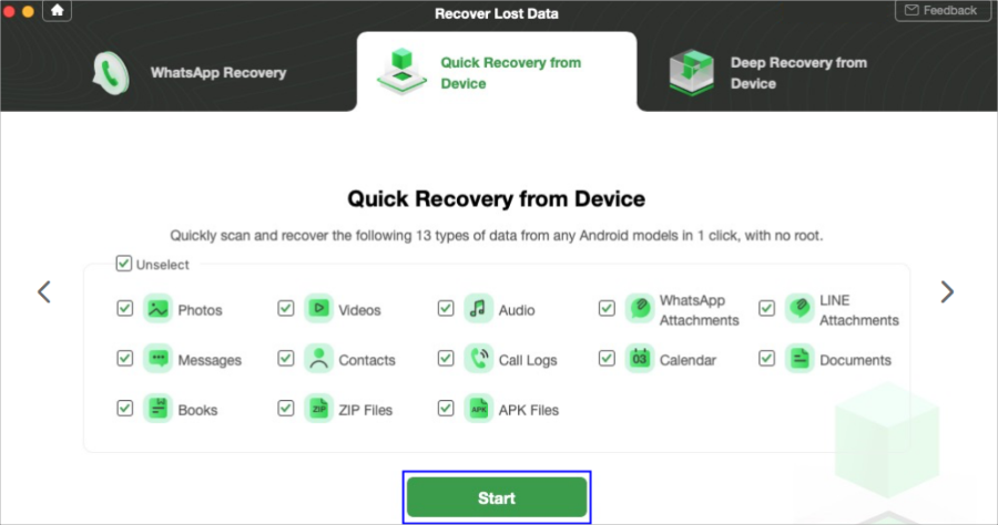 DroidKit 手機資料救援，LINE / 訊息 / 照片 / 影片通通支援